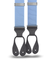 Light Blue Grosgrain Suspenders - KK & Jay Supply Co.