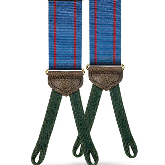 Lockwood Vintage Stripe Suspenders - KK & Jay Supply Co.