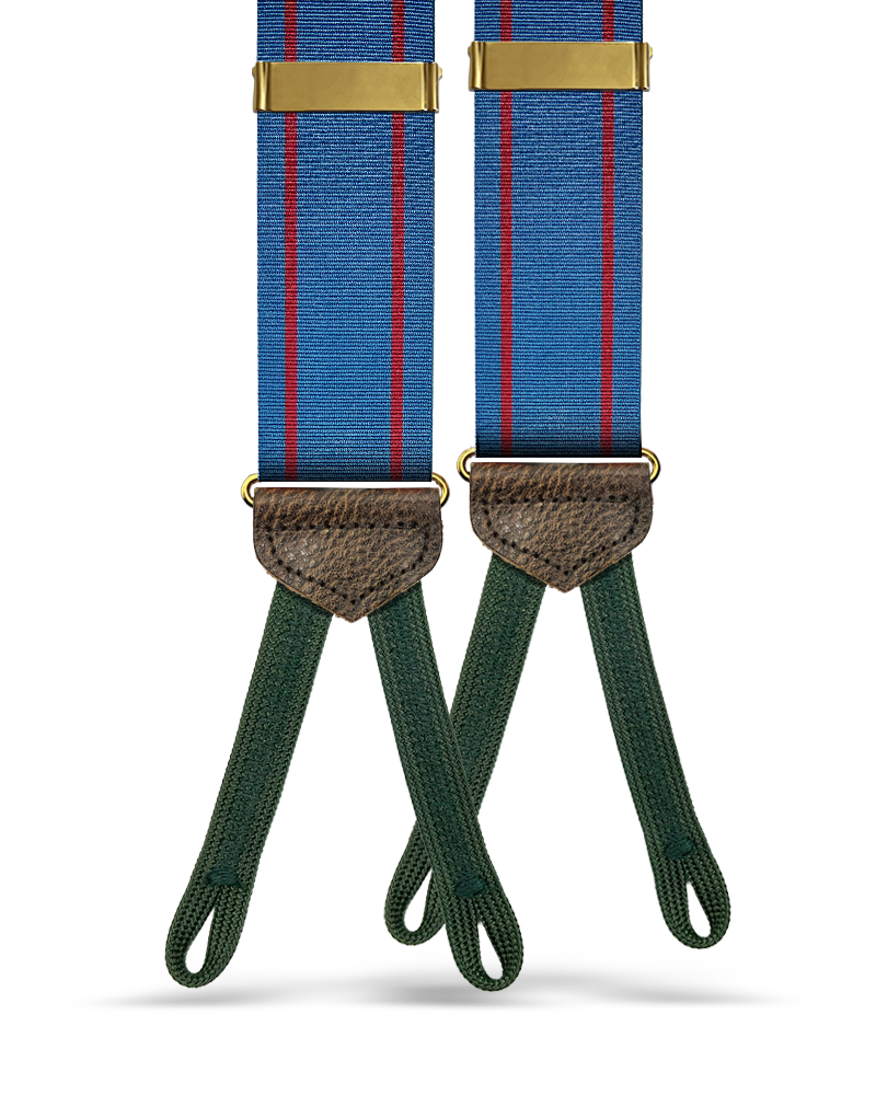 Lockwood Vintage Stripe Suspenders - KK & Jay Supply Co.