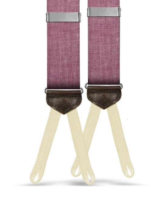 Meadowbrook Cotton Suspenders - Red