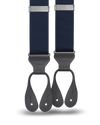 Navy Grosgrain Suspenders - KK & Jay Supply Co.