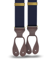 Navy Silk Suspenders - KK & Jay Supply Co.