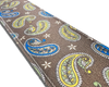 Nepperhan Paisley Suspenders - Brown - KK & Jay Supply Co.