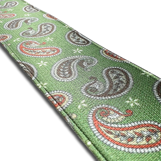 Nepperhan Paisley Suspenders - Green - KK & Jay Supply Co.