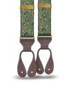Nepperhan Paisley Suspenders - Green - KK & Jay Supply Co.