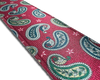 Nepperhan Paisley Suspenders - Red - KK & Jay Supply Co.
