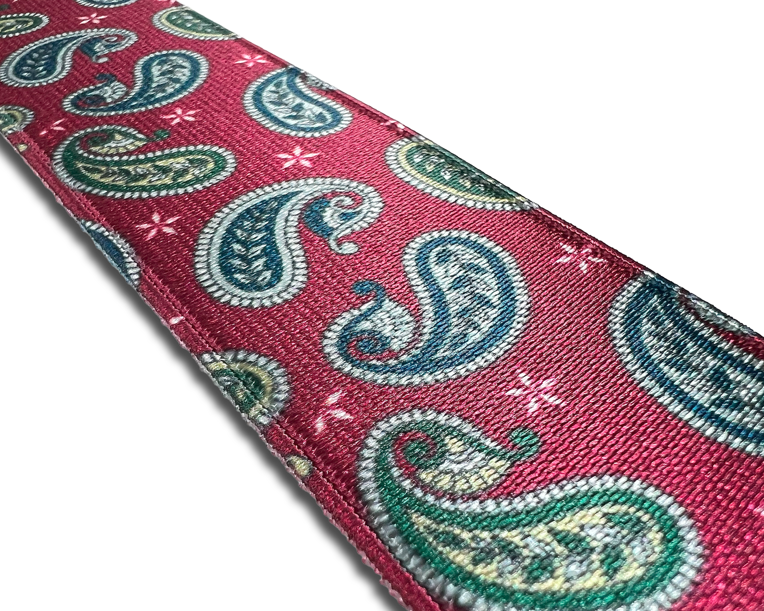 Nepperhan Paisley Suspenders - Red - KK & Jay Supply Co.