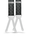 Neptune Black Silk Suspenders - KK & Jay Supply Co.