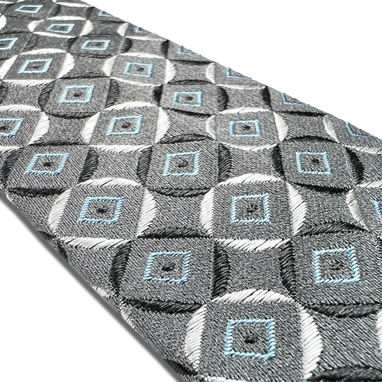 Neptune Silver Silk Suspenders - KK & Jay Supply Co.