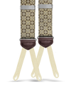Neptune Khaki Silk Suspenders - KK & Jay Supply Co.
