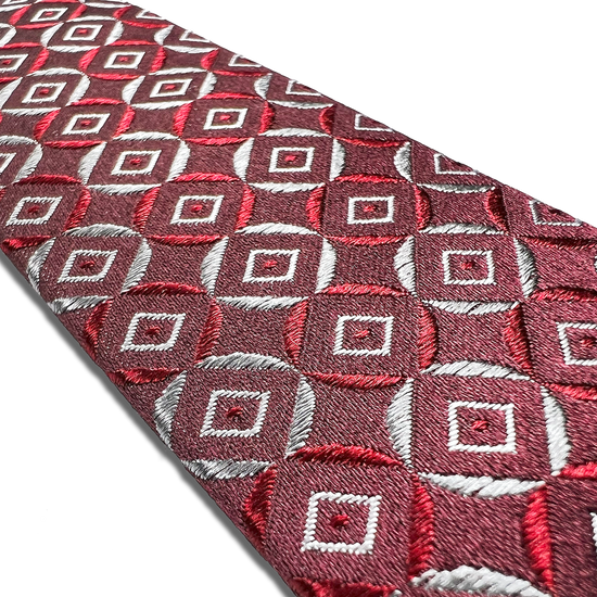 Neptune Maroon Silk Suspenders - KK & Jay Supply Co.