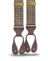 Neptune Tan Silk Suspenders - KK & Jay Supply Co.
