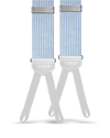Newkirk Seersucker Braided End Suspenders - KK & Jay Supply Co.