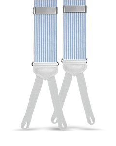 Newkirk Seersucker Braided End Suspenders