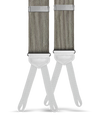 Limited Edition<br>Noble Brown Raw Silk Suspenders - KK & Jay Supply Co.