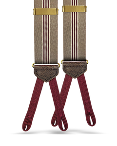 Olinville Vintage Jacquard Suspenders