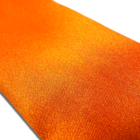 Orange Silk Suspenders - KK & Jay Supply Co.