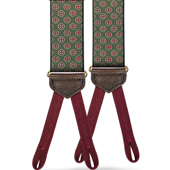 Overcliff Suspenders - Green - KK & Jay Supply Co.