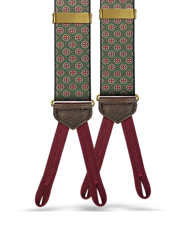 Overcliff Suspenders - Green - KK & Jay Supply Co.