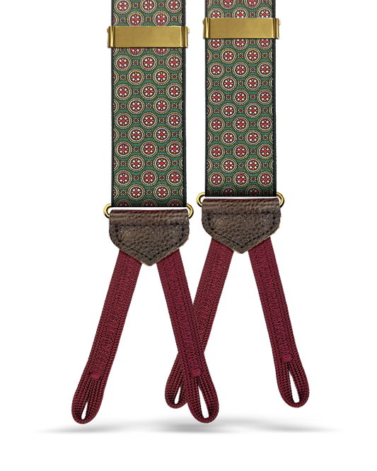 Overcliff Suspenders - Green - KK & Jay Supply Co.