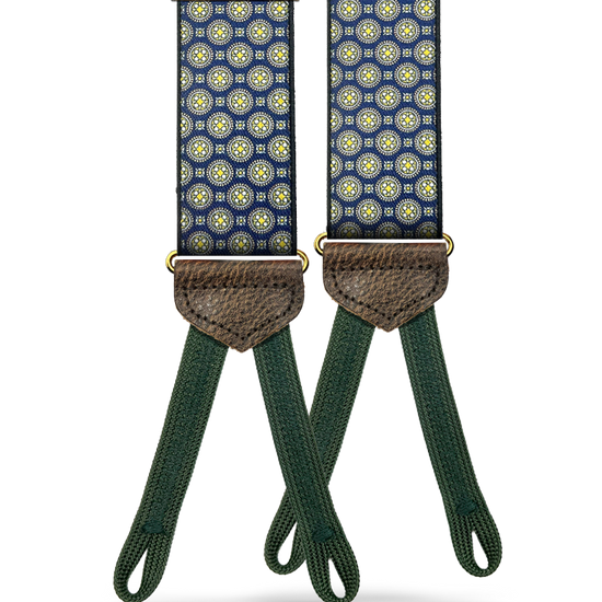 Overcliff Suspenders - Navy - KK & Jay Supply Co.