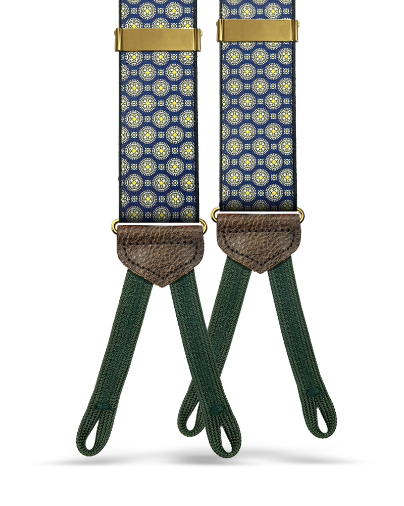 Overcliff Suspenders - Navy - KK & Jay Supply Co.