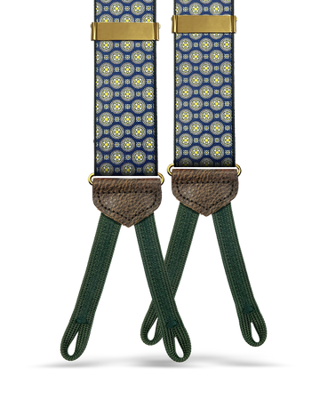 Overcliff Suspenders - Navy - KK & Jay Supply Co.