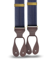Park Hill - Navy Stripe Suspenders