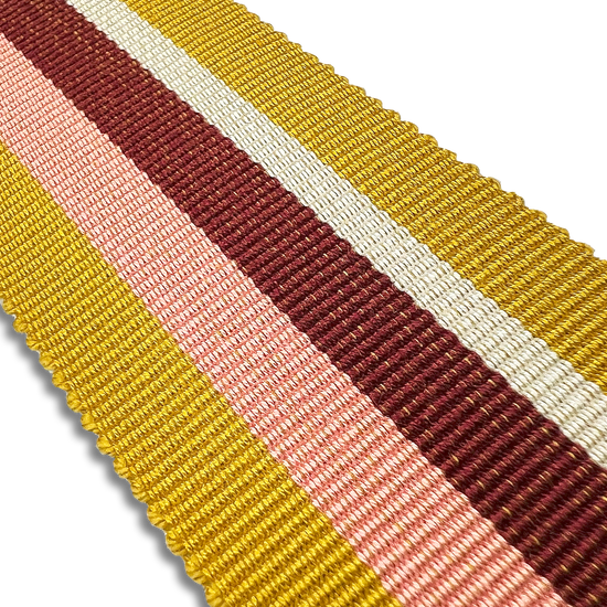 Pelham Tan Stripe Suspenders - KK & Jay Supply Co.