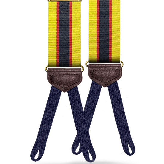 Vintage Pembrook Stripe Suspenders - KK & Jay Supply Co.