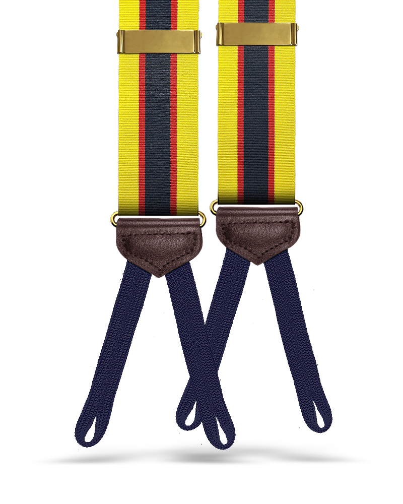 Vintage Pembrook Stripe Suspenders - KK & Jay Supply Co.