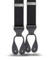 Princeton Pique Suspenders - Black