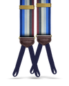 Princeton Stripe Pique Suspenders - KK & Jay Supply Co.