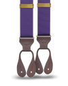 Purple Grosgrain Suspenders - KK & Jay Supply Co.