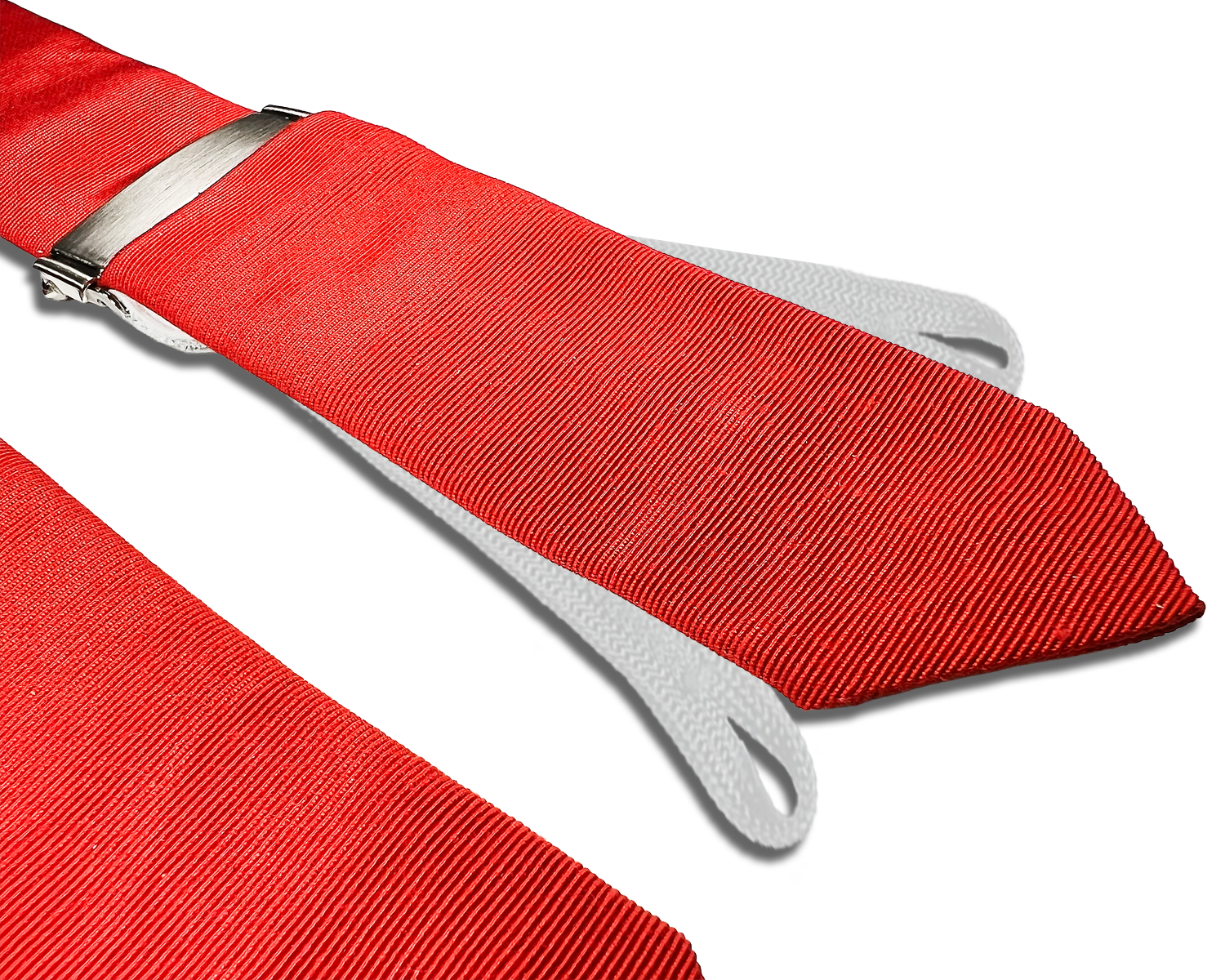 Vintage Regent Silk Grosgrain Tie End Suspenders - KK & Jay Supply Co.