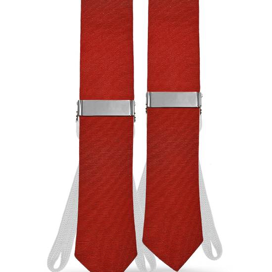 Vintage Regent Silk Grosgrain Tie End Suspenders - KK & Jay Supply Co.