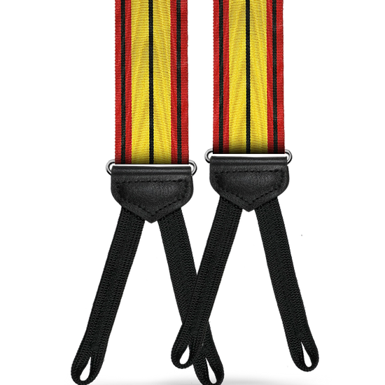 Richmond Vintage Stripe Moire Suspenders - KK & Jay Supply Co.