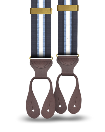 River Stripe Suspenders - KK & Jay Supply Co.