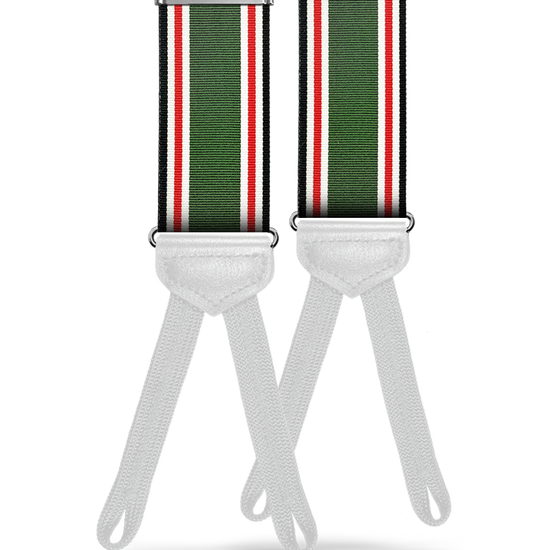 Roma Vintage Stripe Suspenders - KK & Jay Supply Co.