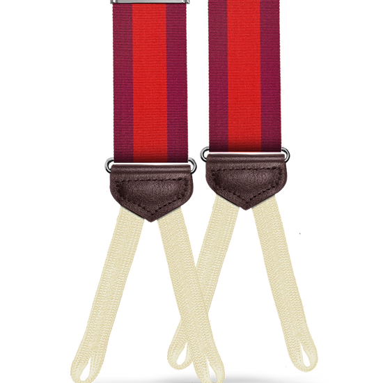 Vintage Rosse Stripe Suspenders - KK & Jay Supply Co.