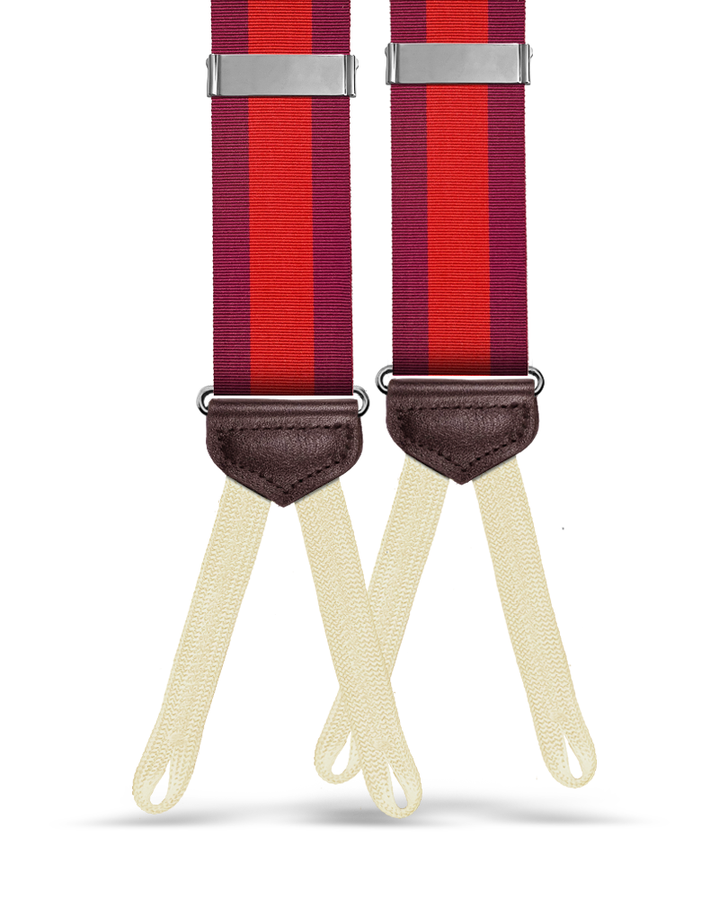 Vintage Rosse Stripe Suspenders - KK & Jay Supply Co.