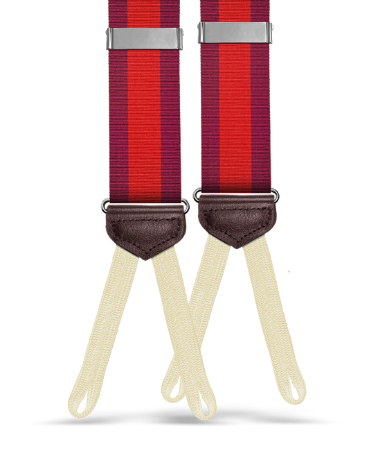 Vintage Rosse Stripe Suspenders - KK & Jay Supply Co.