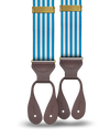 Saratoga Striped Suspenders - KK & Jay Supply Co.