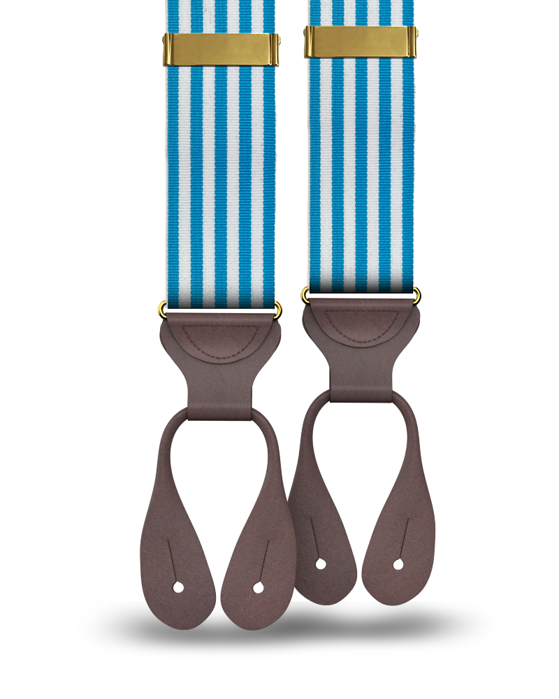 Saratoga Striped Suspenders - KK & Jay Supply Co.