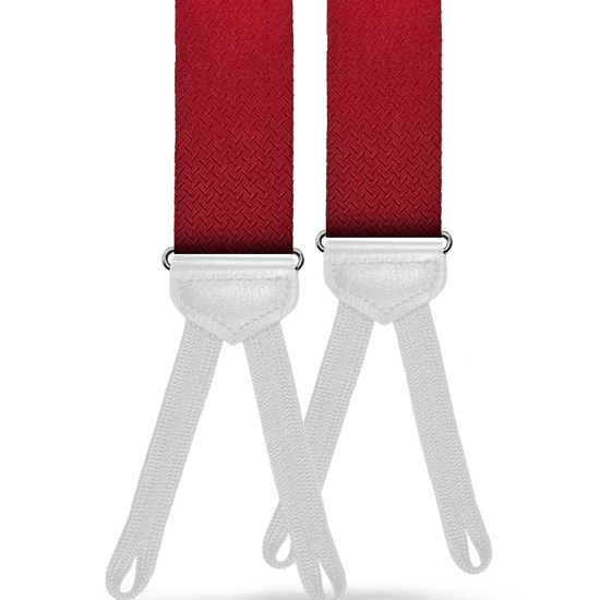 Skyiew Silk Suspenders - Red - KK & Jay Supply Co.