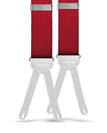 Skyiew Silk Suspenders - Red - KK & Jay Supply Co.
