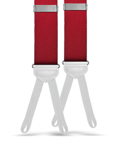 Skyiew Silk Suspenders - Red