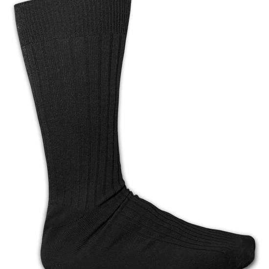 Solid Black Socks - KK & Jay Supply Co.