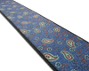 Spruce Paisley Suspenders - Navy