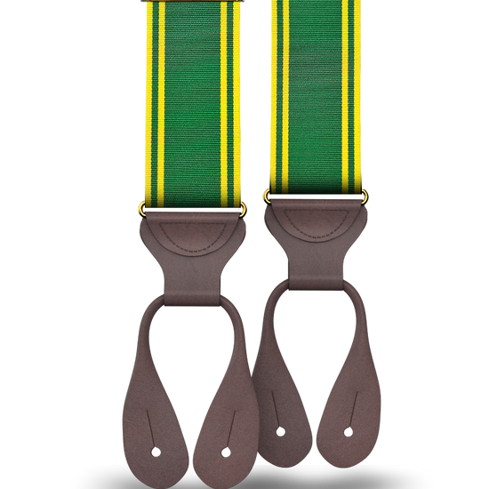 Stewart Vintage Stripe Suspenders - KK & Jay Supply Co.